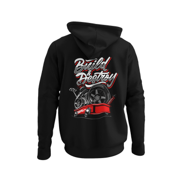 sudadera build and destroy